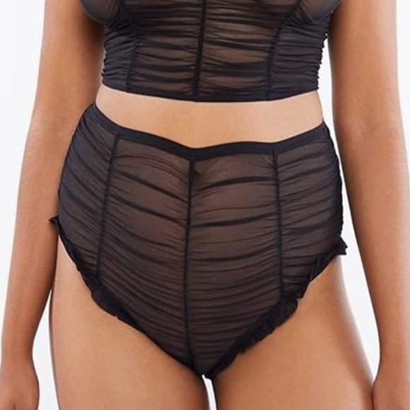 SAVAGE X FENTY Gathered Mesh Booty Short NEW WITH TAG! - Picture 4 of 11